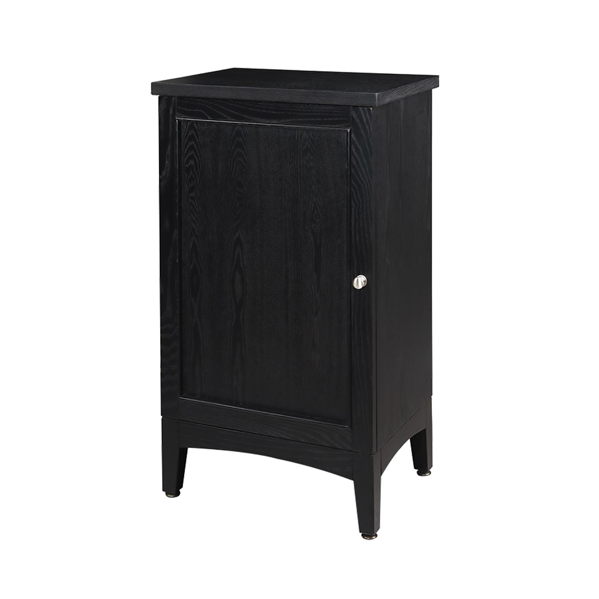 Kent Short Linen Tower - Brown Ebony Furniture Ryvyr 