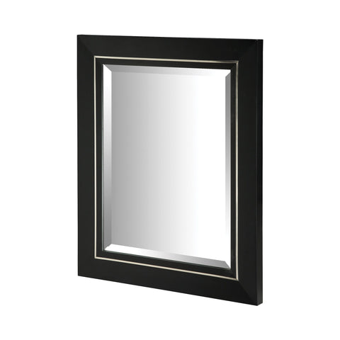 Manhattan 30-inch Mirror - Black Mirrors Ryvyr 