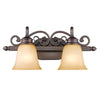 Belle Meade 2 Light Bath Vanity - Rubbed Bronze