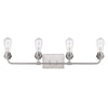 Ormond 4 Light Bath Vanity - Pewter