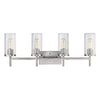 Winslett 4 Light Bath Vanity - Pewter