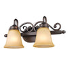 Belle Meade 2 Light Bath Vanity - Rubbed Bronze