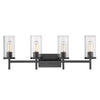 Winslett 4 Light Bath Vanity - Matte Black