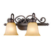 Belle Meade 2 Light Bath Vanity - Rubbed Bronze