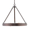 Drew Chandelier - Rubbed Bronze