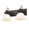 Hines 2 Light Semi-Flush - Rubbed Bronze