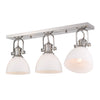 Hines 3 Light Semi-Flush - Pewter