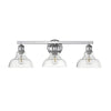 Carver 3 Light Bath Vanity - Pewter