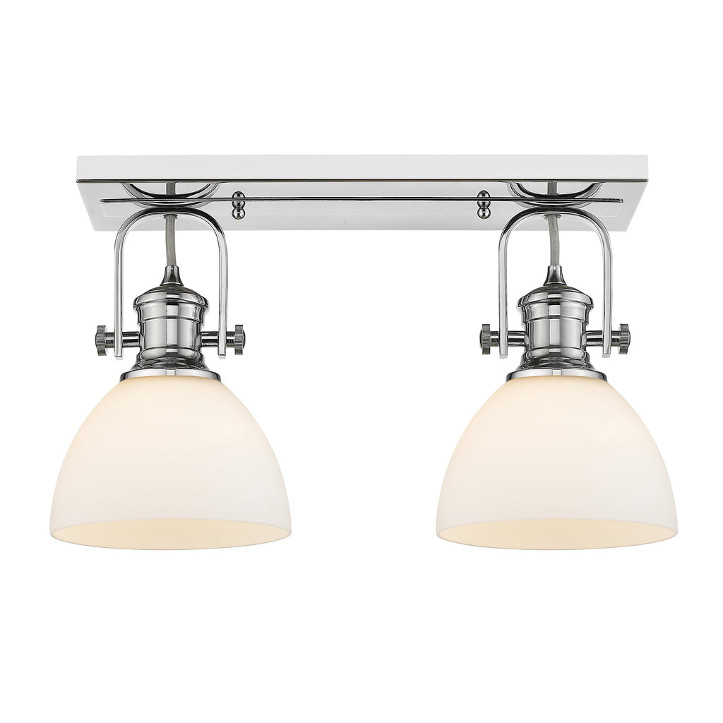 Hines 2 Light Semi-Flush - Chrome