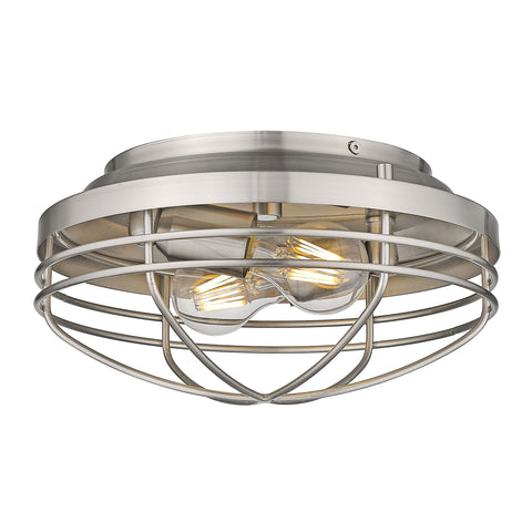 Seaport Flush Mount - Pewter