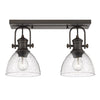 Hines 2 Light Bath Vanity - Rubbed Bronze