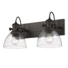 Hines 2 Light Bath Vanity - Rubbed Bronze