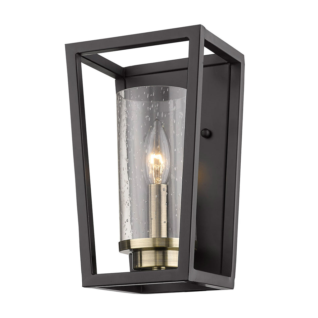 Mercer 1 Light Wall Sconce - Matte Black