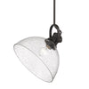 Hines 1 Light Pendant - Rubbed Bronze