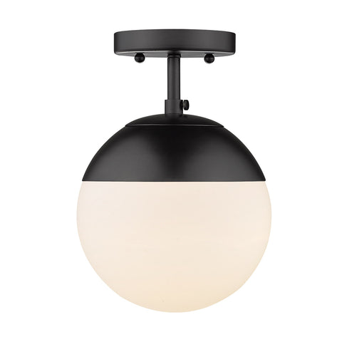 Dixon Semi-Flush - Matte Black