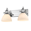 Hines 2 Light Semi-Flush - Chrome