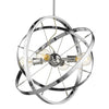 Atom All Chrome 4 Light Chandelier