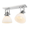 Hines 2 Light Semi-Flush - Chrome