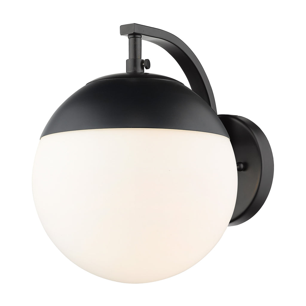 Dixon 1 Light Wall Sconce - Matte Black