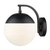 Dixon 1 Light Wall Sconce - Matte Black