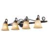 Belle Meade 4 Light Bath Vanity - Rubbed Bronze