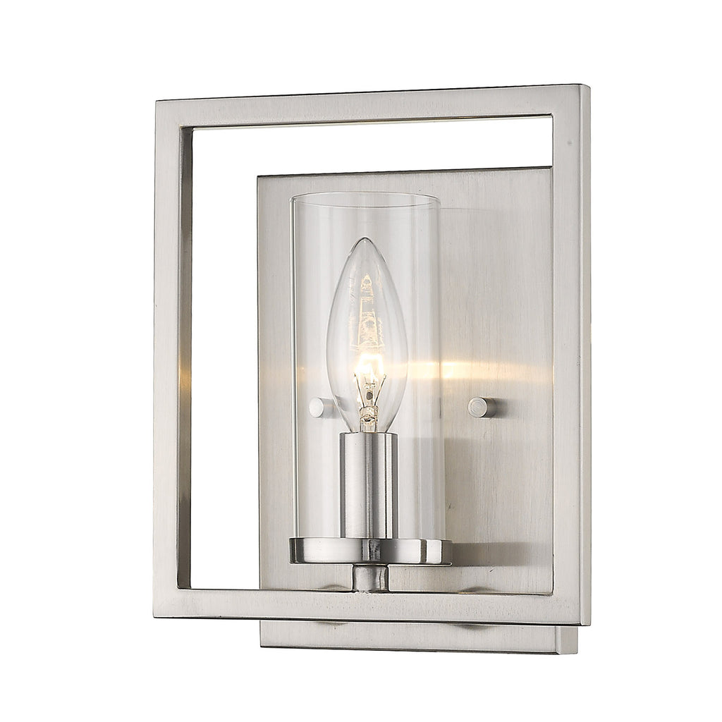 Marco 1 Light Bath Vanity - Pewter