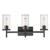 Winslett 3 Light Bath Vanity - Matte Black