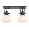 Hines 2 Light Bath Vanity - Rubbed Bronze