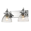 Hines 2 Light Semi-Flush - Chrome