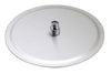 Solid Brushed Stainless Steel 12" Round Ultra Thin Rain Shower Head Faucets Alfi 