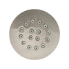 Brushed Nickel 2" Round Adjustable Shower Body Spray