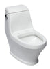 Single Flush One Piece Ceramic Toilet Toilet Alfi 