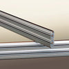 Nora Rail Sections - Silver, Bronze or Brushed Nickel in 3 Length Options Tracks Nora Lighting Nickel 4' (1.2M) 