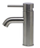 Brushed Nickel Single Lever Bathroom Faucet Faucets Alfi 