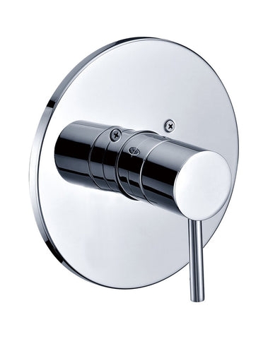 Polished Chrome Pressure Balanced Round Shower Mixer Faucets Alfi 