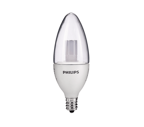 Philips 3.5W E12 Clear 827-22 Dimmable (Set of 10)