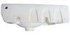 White 15" Round Corner Wall Mounted Porcelain Bathroom Sink Sink Alfi 