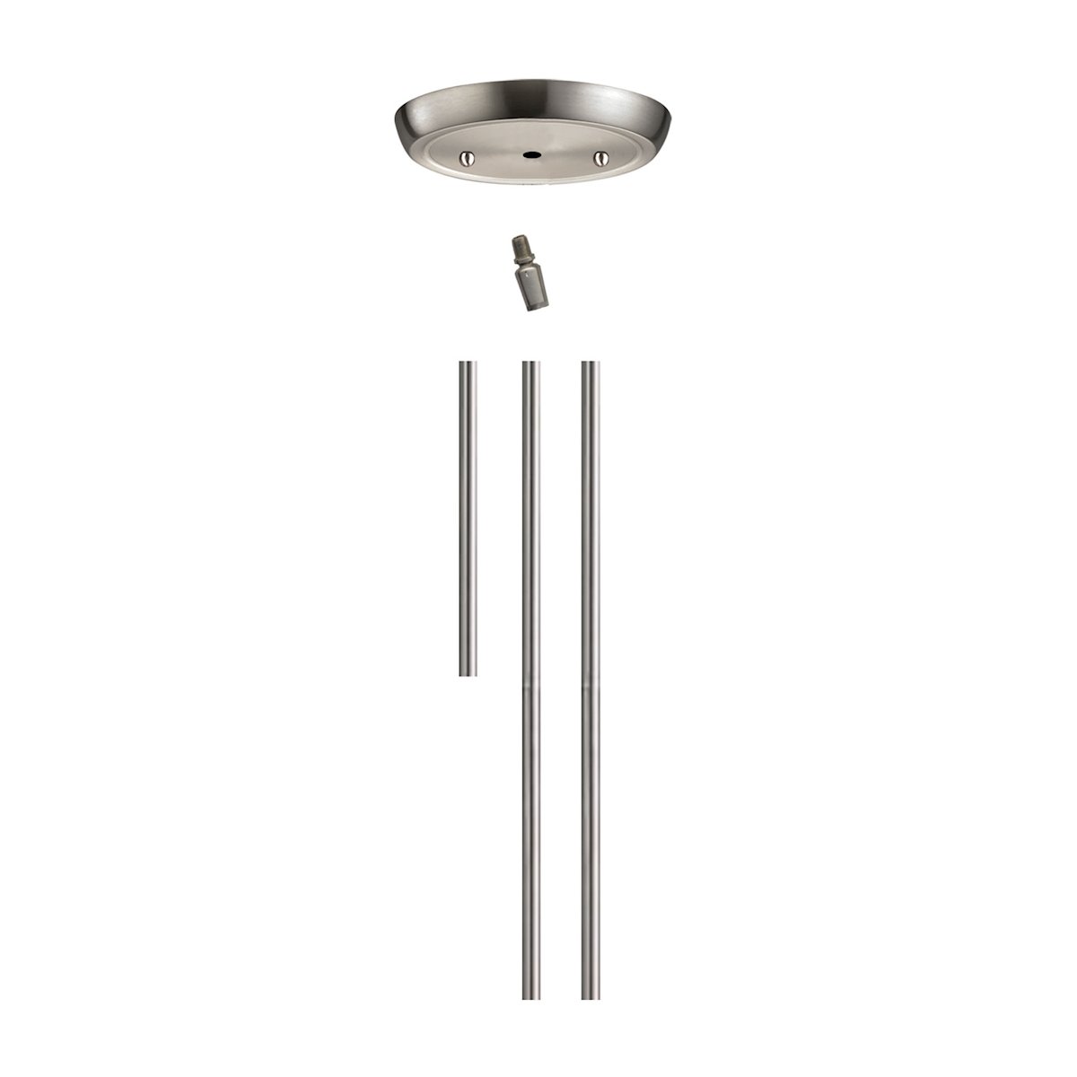 Illuminare Accessories Satin Nickel Rod Kit Parts/Hardware Elk Lighting 