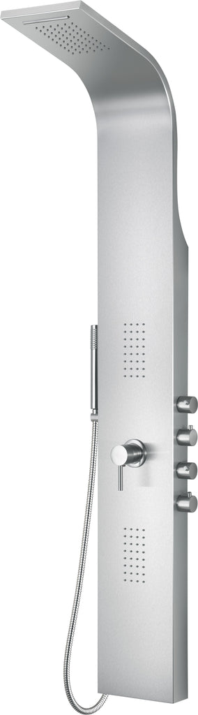 Stainless Steel Shower Panel with 2 Body Sprays