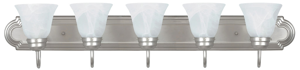 Five Light Vanity - Satin Nickel