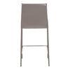 Fashion Bar Chair Stone Gray Set of 2 Furniture Zuo 