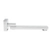 Polished Chrome Square Foldable Tub Spout