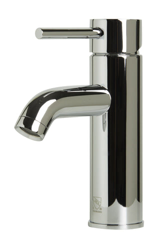 Polished Chrome Single Lever Bathroom Faucet Faucets Alfi 