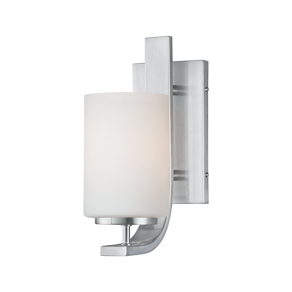 Pendenza Wall Sconce in Brushed Nickel Wall Thomas Lighting 