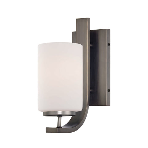 Pendenza Wall Sconce in Oiled Bronze Wall Thomas Lighting 