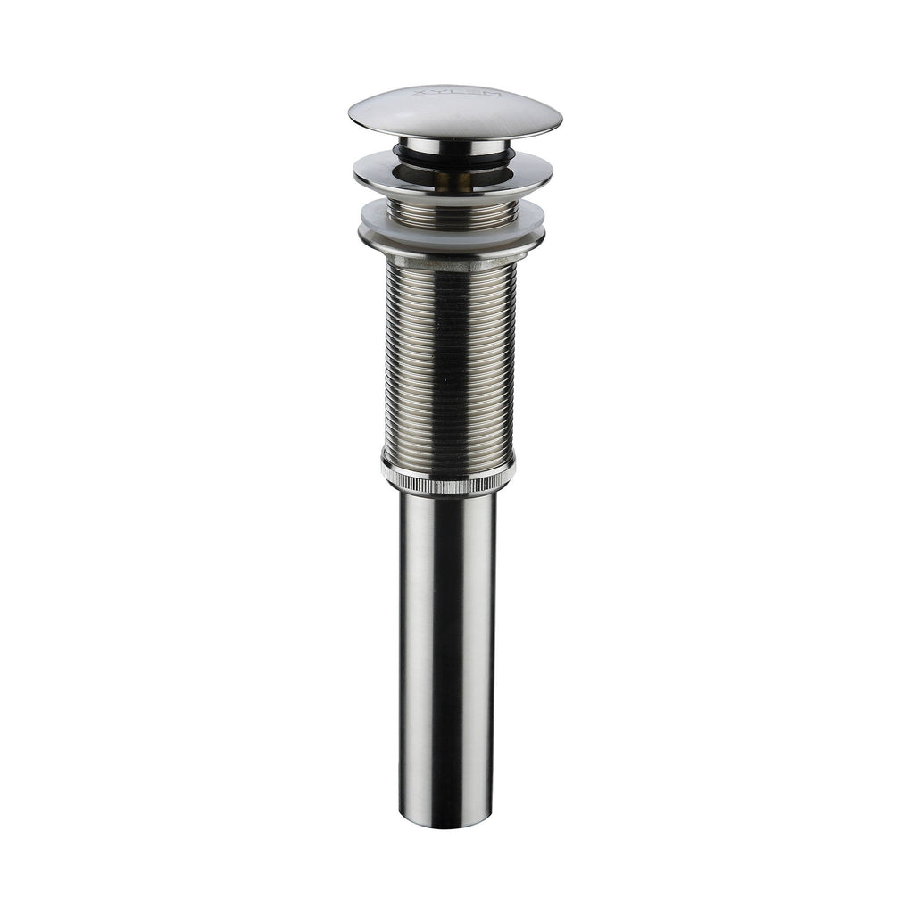 Pop-up Umbrella Drain - Brushed Nickel Parts/Hardware Ryvyr 