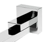 Polished Chrome Square Foldable Tub Spout