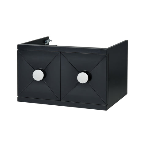 Aras 80cm (31.5-inch) Vanity - Black Furniture Ryvyr 