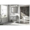 Aras 80cm (31.5-inch) Vanity - Dove Grey Furniture Ryvyr 