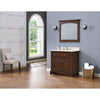James 36-inch Vanity - English Chestnut Furniture Ryvyr 